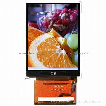 2.8-inch TFT LCD Module, 240RGB x 320P Resolutions, 8/16 Bit Interface and LED Backlignt